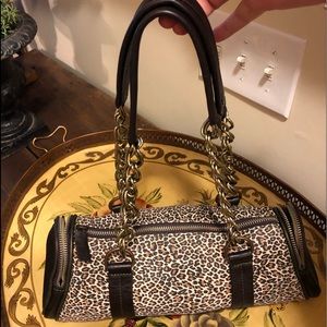 Carla Danelli leopard shoulder bag
